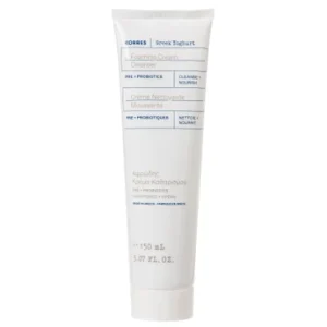 Korres Greek Yoghurt Foaming Cream Cleanser Pre+ Probiotics Αφρώδης Κρέμα Καθαρισμού με Ελληνικό Γιαούρτι & Πρεβιοτικά-Πρoβιοτικά, 150ml