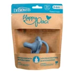 Dr. Brown's Happy Paci Πιπίλα Σιλικόνης Blue 0m+, 1τμχ