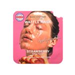 Kocostar Waffle Mask Strawberry Εμποτισμένη Mάσκα Καθαρισμού & Λάμψης για Λιπαρές Επιδερμίδες, 40g