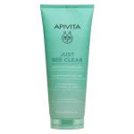 Apivita Just Bee Clear Purifying Cleansing Gel, Καθαριστικό Τζελ Προσώπου για Λιπαρή Επιδερμίδα ή με Τάση Ακμής 200ml