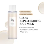 BEAUTY OF JOSEON GLOW REPLENISHING RICE MILK Τονωτική Lotion Προσώπου διπλής στρώσης με εκχύλισμα Ρυζιού για Λάμψη και Σμηγματορρύθμιση 150ml - Image 3