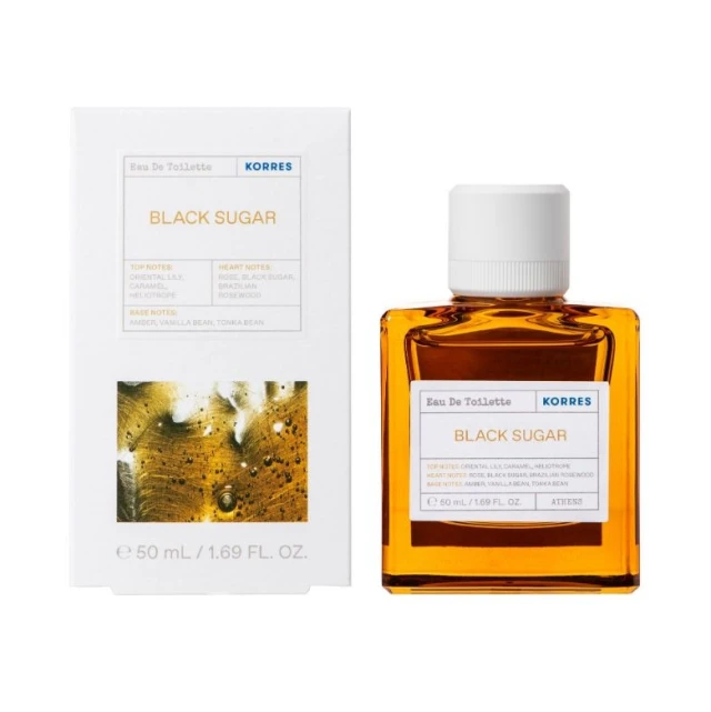 ppp Korres Black Sugar Eau De Toilette Γυναικείο Άρωμα, 50ml - Image 1