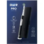 Oral-B Pro Series 1 Electric Toothbrush Black & Travel Case Ηλεκτρική Οδοντόβουρτσα Mαύρη & Θήκη Ταξιδίου, 1τεμ - Image 2