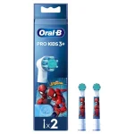 Oral-B Ανταλλακτικές Κεφαλές Παιδικής Ηλεκτρικής Οδοντόβουρτσας, 2τεμ