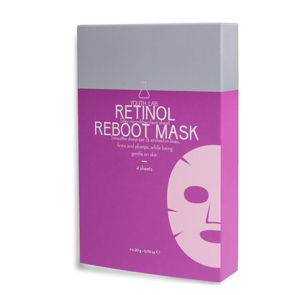 5200142100490_1 Youth Lab. Retinol Reboot Mask, 4x20g - Image 1