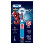 Oral-B Pro Kids Spiderman Ηλεκτρική Οδοντόβουρτσα για Παιδιά 3+, 1τεμ - Image 2