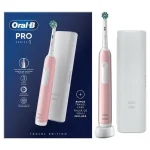 Oral-B Pro Series 1 Electric Toothbrush with Travel Case Ηλεκτρική Οδοντόβουρτσα Ροζ με Θήκη Ταξιδίου, 1τεμ - Image 2