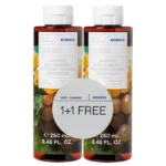 Korres Πακέτο Προσφοράς 1+1 Δώρο με Body Cleanser Santorini Grape Αφρόλουτρο Αμπέλι Σαντορίνης, 2x250ml