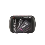 Curaprox Travel Set Black is White Πακέτο Στοματικής Υγιεινής Ταξιδίου με Λευκαντική Οδοντόκρεμα 10ml, Οδοντόβουρτσα Πτυσσόμενη, 1τεμ, Μεσοδόντιο Βουρτσάκι Καθαρισμού, 2τεμ & Κουτί Μεταφοράς, 1τεμ, 1σετ - Image 2