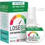 Amhes Pharma Diet Oral Spray Losebig Stop Snacking Spray Mint, 30ml
