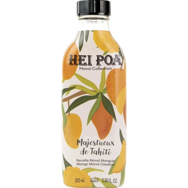 k Hei Poa Monoi Collection Majestueux de Tahiti Λάδι για Μαλλιά & Σώμα Μάνγκο 100ml - Image 1