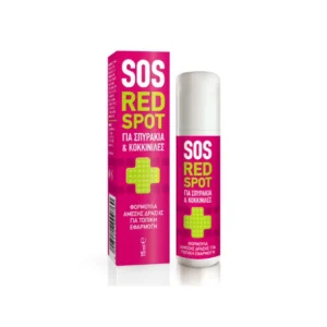 Pharmasept SOS Red Spot Roll-on Λοσιόν για Σπυράκια, Κοκκινίλες & Ατέλειες για Τοπική Εφαρμογή Άμεσης Δράσης, 15ml