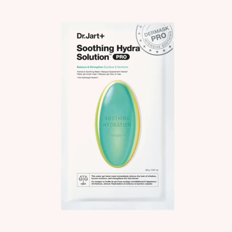 iiiiiuiui Dr. Jart+ Dermask Soothing Hydra Solution Pro Μάσκα Προσώπου για Καταπράυνση, 25g - Image 1