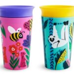 Munchkin Miracle Sipply Cup εκπαιδευτικό ποτηράκι 266ml Lemur/Bee 2τεμ