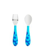 Munchkin Toddler Fork & Spoon Κουταλοπίρουνο απο Μέταλλο 12m+, 2τεμ - Image 2