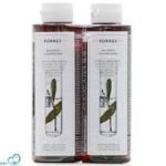 Korres Promo (50% στο Δεύτερο Προϊόν) Σαμπουάν για Πιτυρίδα-Ξηροδερμία με Δάφνη & Echinacea, 2x250ml