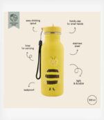 Trixie Ανοξείδωτο Παιδικό Μπουκάλι  500ml Mrs. Bumblebee - Image 3
