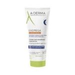 A-Derma Exomega Control Repairing Emollient Night Cream Επανορθωτική Μαλακτική Κρέμα Νυκτός, 200ml