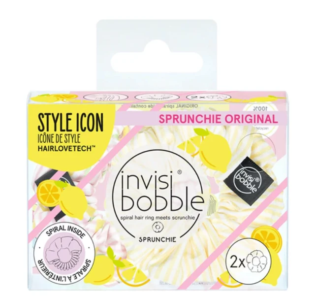 1 Invisibobble Sprunchie Original Style Icon Fruit Fiesta Simply The Zest 2τμχ - Image 1