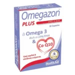 Health Aid Omegazon Plus Omega & CoQ10 30 caps