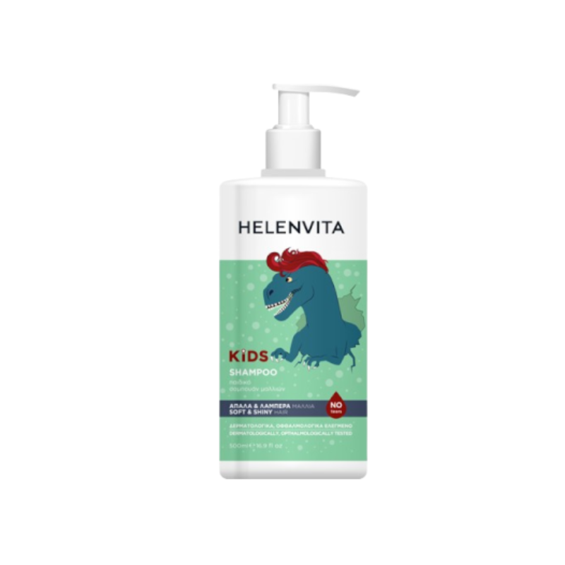 aa Helenvita Kids Dino Shampoo Παιδικό Σαμπουάν, 500ml - Image 1