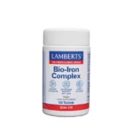 Lamberts Bio-Iron Complex Vegan Φόρμουλα Σιδήρου & B12 για Χορτοφάγους 120 tabs