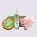 Aloe Colors Promo The Bloom Cosmetic Bag Mist Μαλλιών & Σώματος, 100ml, Έλαιο Χειλιών Charm, 5ml & Νεσεσέρ, 1τεμ, 1σετ