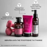 Apivita Promo Women's Hair Tonic Routine Strength & Volume Tonic Shampoo, 250ml & Tonic Hair Loss Lotion, 150ml, 1σετ - Image 4