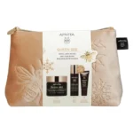 Apivita Promo Queen Bee με Αντιγηραντική Κρέμα Πλούσιας Υφής, 50ml & Δώρο Αντιγηραντικός Ορός Προσώπου, 10ml, Κρέμα Ματιών, 5ml & Νεσεσέρ, 1τεμ, 1σετ - Image 2