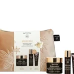 Apivita Promo Queen Bee με Αντιγηραντική Κρέμα Πλούσιας Υφής, 50ml & Δώρο Αντιγηραντικός Ορός Προσώπου, 10ml, Κρέμα Ματιών, 5ml & Νεσεσέρ, 1τεμ, 1σετ