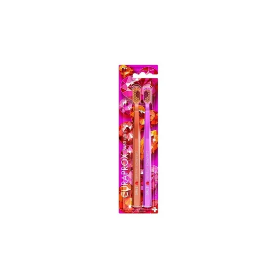3 Curaprox Promo CS 5460 Duo Love Edition 2026 Ultra Soft Οδοντόβουρτσες 2 Τεμάχια - Image 1