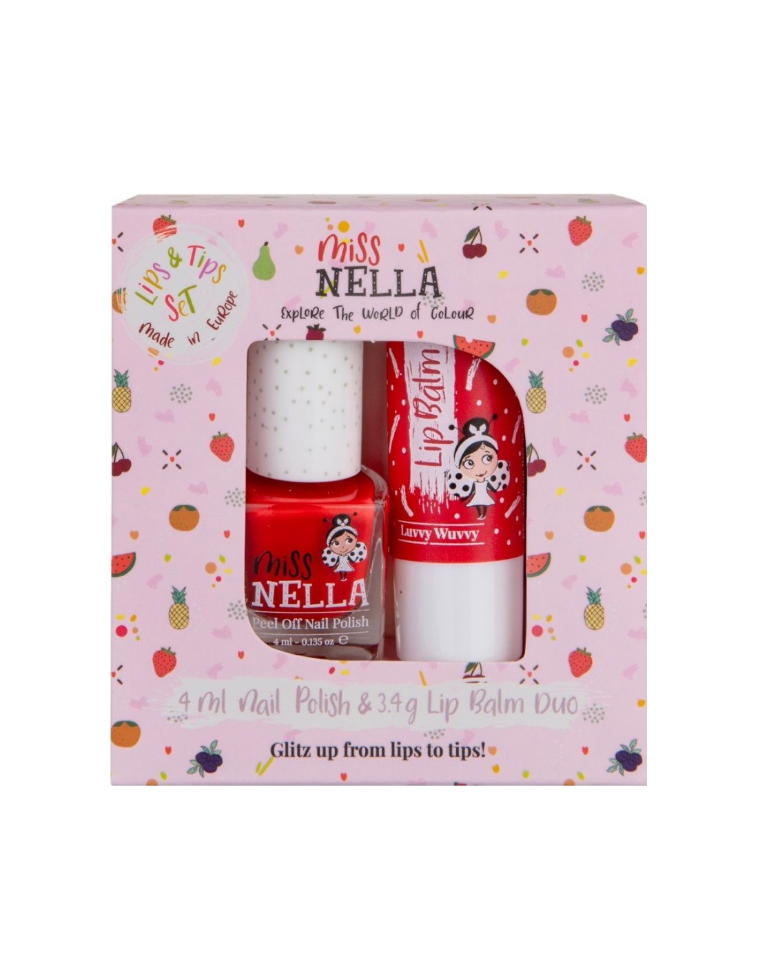 a LIP BALM LUVVY WUVVY + MN07 Miss Nella - Image 1