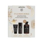 Apivita Promo Men's Care Σετ Ανδρικής Περιποίησης με Κρέμα Προσώπου & Ματιών, 50ml, Gel Καθαρισμού για Πρόσωπο & Μάτια, 50ml & Δώρο Σαμπουάν - Αφρόλουτρο, 250ml, 1σετ