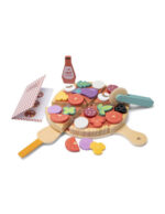 PIZZA PLAY FOOD SET