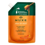 Nuxe Reve de Miel για Πρόσωπο & Σώμα Ultra-Rich Cleansing Gel Eco-Refill With Honey and Sunflower 400ml