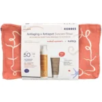 Korres Promo Antiaging & Antispot Suncare Ritual Αντηλιακή & Αντιρυτιδική Προστασία με Red Grape Αντηλιακή Κρέμα Προσώπου SPF50, 50ml, Black Pine Κρέμα Ημέρας για Σύσφιξη & Lifting, 20ml & Δώρο Naked Summers x Korres Νεσεσέρ, 1τεμ, 1σετ