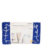 Korres Promo Hydrating & Protective Suncare Ritual Υψηλή Αντηλιακή Προστασία με Yoghurt Αντηλιακή Κρέμα Προσώπου & Ματιών SPF50, 50ml, Smart Yoghurt Probiotic Super Serum Ορός με Προβιοτικά, 15ml & Δώρο Naked Summers x Korres Νεσεσέρ, 1τεμ, 1σετ - Image 2