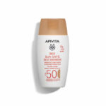 Apivita Bee Sun Safe Daily Age Repair Dry Touch Tinted Λεπτόρευστη Κρέμα Προσώπου κατά των Πανάδων & Ρυτίδων SPF50 με Χρώμα, 50ml