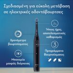 Oral B iΟ Series 2 Clean & Care & with Travel Case Ηλεκτρική Οδοντόβουρτσα με Θήκη Ταξιδιού Μαύρη, 1σετ - Image 2