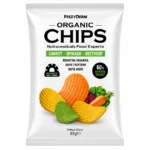Frezyderm Organic Chips Carrot-spinach-beetroot Βιολογικό σνακ με γεύση Καρότο,Σπανάκι,Παντζάρι, 85g