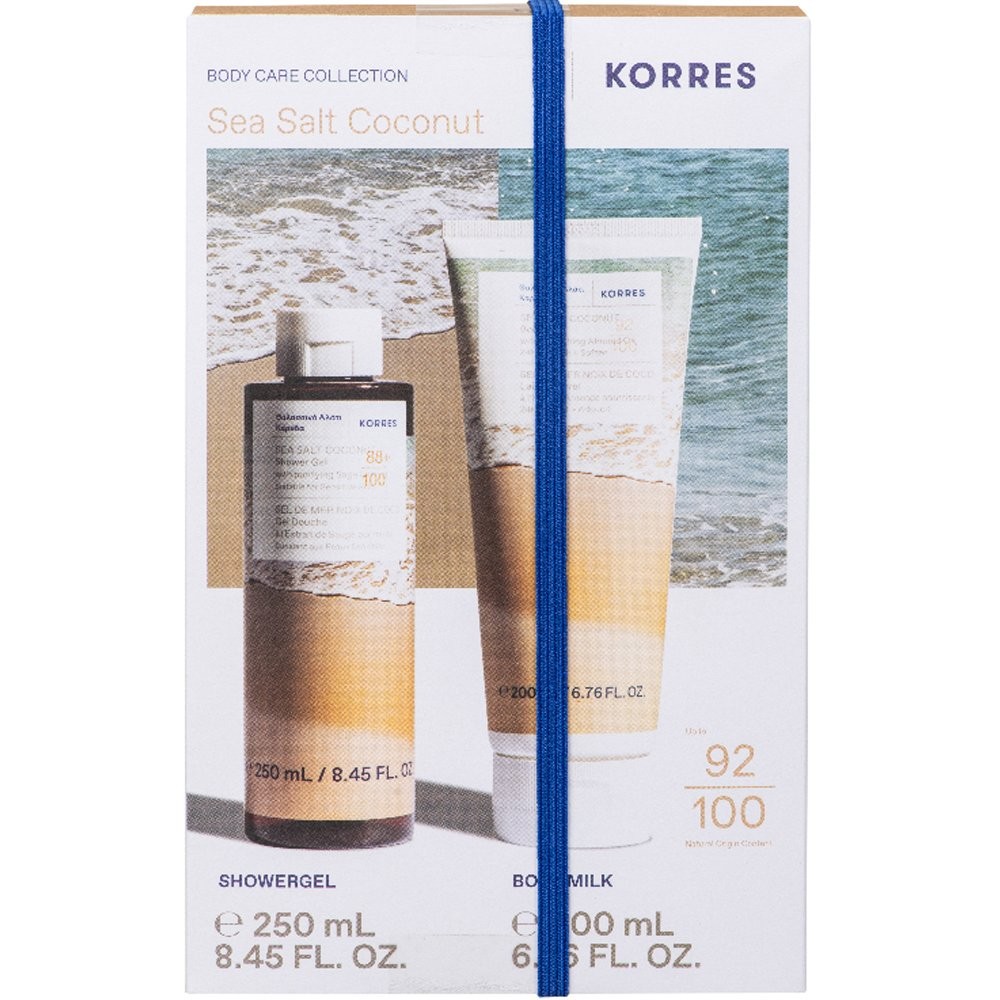 SEASALT1 Korres Promo Pack Sea Salt Coconut με Αφρόλουτρο, 250ml & Γαλάκτωμα Σώματος, 200ml, 1σετ - Image 1