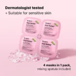 Dr.Jart+ Cryo Sorbet Icy Facial Mask Μάσκα Προσώπου για Μείωση Πρηξίματος & Αίσθηση Δροσιάς, 4x0.96g - Image 2