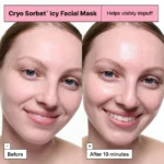 Dr.Jart+ Cryo Sorbet Icy Facial Mask Μάσκα Προσώπου για Μείωση Πρηξίματος & Αίσθηση Δροσιάς, 4x0.96g - Image 3