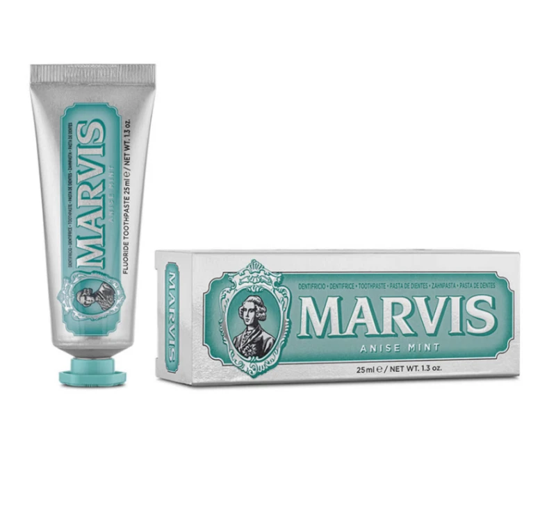 ANISE Marvis Anise Mint Οδοντόκρεμα με Αστεροειδή Γλυκάνισο & Μέντα, 25ml - Image 1