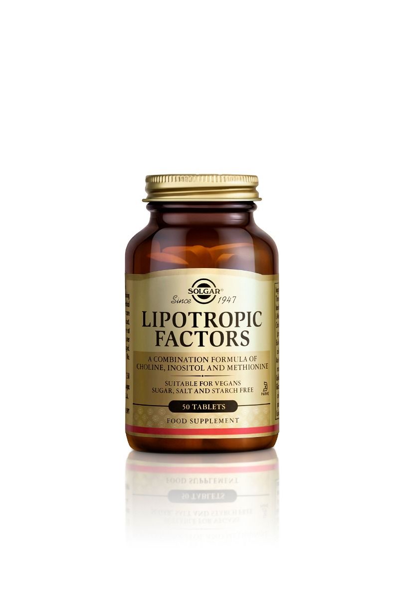 lipotropic Solgar Lipotropic Factors, 50tabs - Image 1