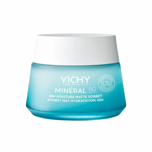 min89 Vichy Mineral 89 Κρέμα - Gel Ενυδάτωσης 48H για Λιπαρές Επιδερμίδες, 50ml - Image 1