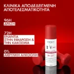 Vichy Clinical Control 96h Αποσμητικό Σπρέι για 96 Ώρες Προστασίας, 125ml - Image 3