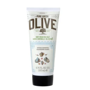 Korres Pure Greek Olive Body Cream Sea Salt Ενυδατική Κρέμα Σώματος με Εξαιρετικό Παρθένο Ελαιόλαδο & Θαλασσινό Αλάτι, 200ml