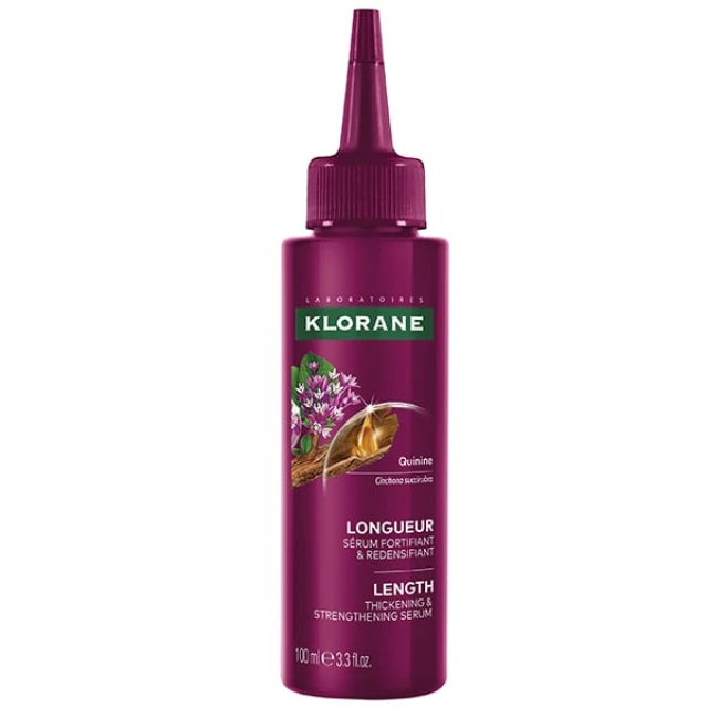 length Klorane Quinine Length Ορός Eντατικής Eπιτάχυνσης της Aνάπτυξης με Αδενοσίνη και Κινίνη, 100ml - Image 1