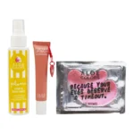 Aloe Colors Cosmetic Bag Paloma Promo με Paloma Mist για Σώμα & Μαλλιά, 100ml, Peptide Lip Balm για Προστασία των Χειλιών από τον Ήλιο, 5ml, Επιθέματα Ματιών για Ενυδάτωση, 1ζευγάρι & Νεσεσερ, 1τεμ, 1σετ - Image 3
